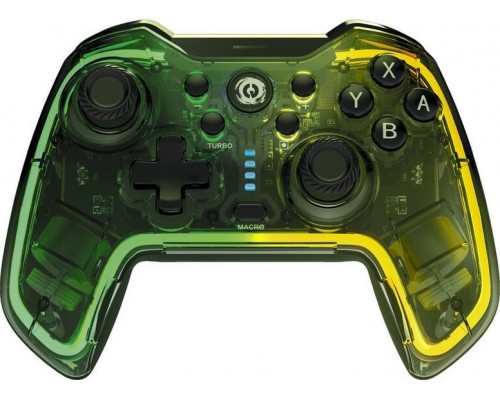 Pad Canyon CANYON GPW-02, Bluetooth Controller with built-in 800mah battery, BT 5.0, 2M Type-C charging cable , Bluetooth Gamepad for Nintendo Switch / Android / Windows ( RGB Lighting ),152*110*55mm, 232g, black