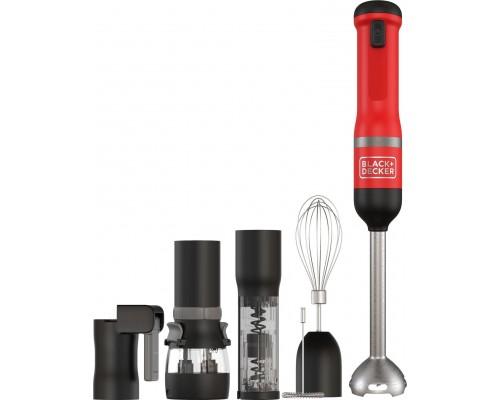 Black&Decker BD BLENDER 7,2V 6w1 RED BCKM1016KSR