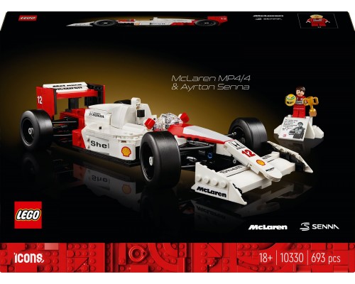 LEGO Icons McLaren MP4/4 и Айртон Сенна (10330)