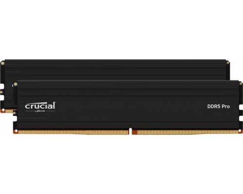 Crucial Pro, DDR5, 32 GB, 6000MHz, CL48 (CP2K16G60C48U5)