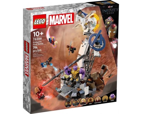 LEGO Marvel pelēkais zirgs — Mirušo kauja