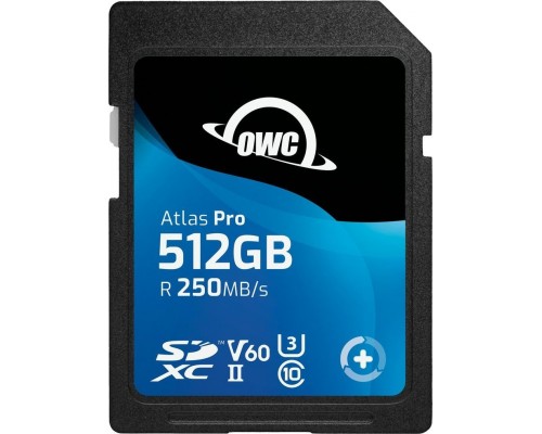 SD  OWC Atlas Pro SDXC 512 GB Class 10 UHS-II/U3 V60 (OWCSDV60P0512)