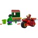 LEGO Marvel Dzelzs vīrs ar motociklu un Halku (76287)