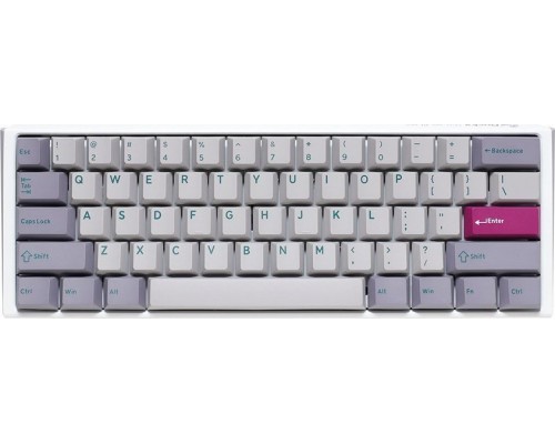Ducky Ducky One 3 Mist Grey Mini Gaming Tastatur, RGB LED - MX-Red