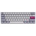 Ducky Ducky One 3 Mist Grey Mini Gaming Keyboard, RGB LED - MX-Blue (US)