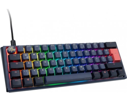 Ducky Ducky One 3 Cosmic Blue Mini Gaming Keyboard, RGB LED - MX-Ergo-Clear