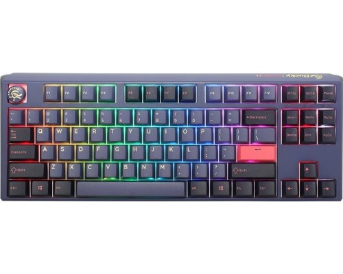 Ducky Ducky One 3 Cosmic Blue TKL Gaming Tastatur, RGB LED - MX-Ergo-Clear (US)