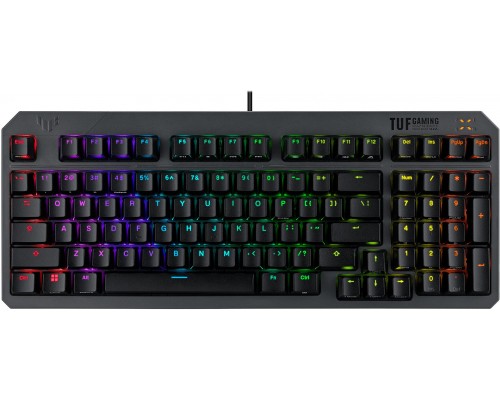 Asus ASUS  TUF Gaming K3 GEN II, Mechanical, CZ/SK, szara