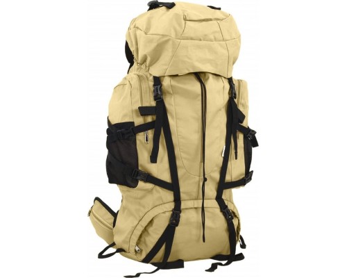 vidaXL Plecak turystyczny, khaki, 60 L, tkanina Oxford