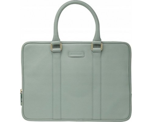 dbramante Rome - Pebbled full-grain leather slim bag for MacBook Pro/Air 13" - Greenbay