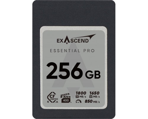 SD  ExAscend SD  ExAscend Essential Pro Cfexpress 4.0 A 256G