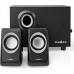 Nedis Nedis CSPR10021BK zestaw ów 16 W PC Czarny 2.1 kan.