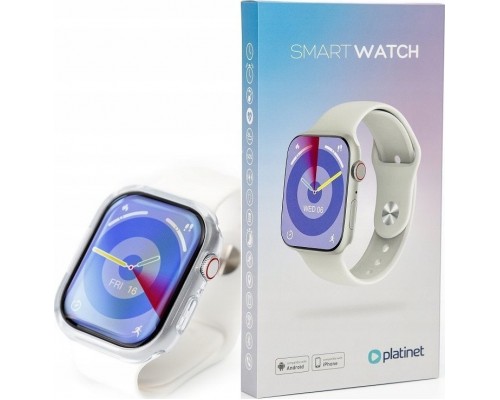Smartwatch Platinet Platinet smartwatch PSMART29W, white (45996)