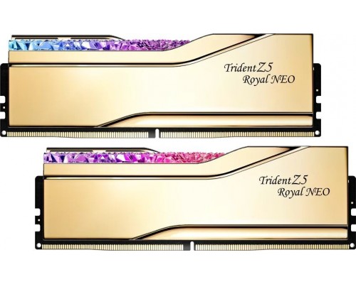 G.Skill Trident Z5 Royal Neo, DDR5, 32 GB, 6400MHz, CL30 (F5-6400J3039G16GX2-TR5NG)