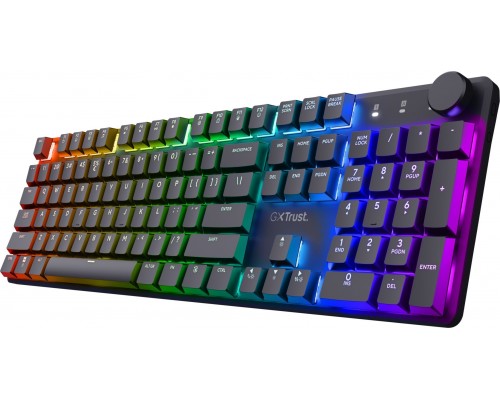 Trust Trust GXT 868 Torix  Gaming USB + RF Wireless + Bluetooth QWERTY US English Black