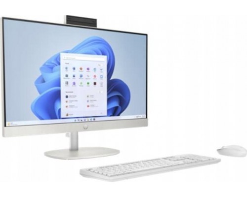 HP AiO HP  24-cr0312nw Ryzen 5-7520/23.8" FHD IPS/16GB/SSD 512GB/keyboard+mouse/Win 11 white