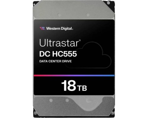 WD Western Digital Ultrastar DC HC555 dysk twardy 18 TB 7200 RPM 512 MB 3.5" Serial ATA III