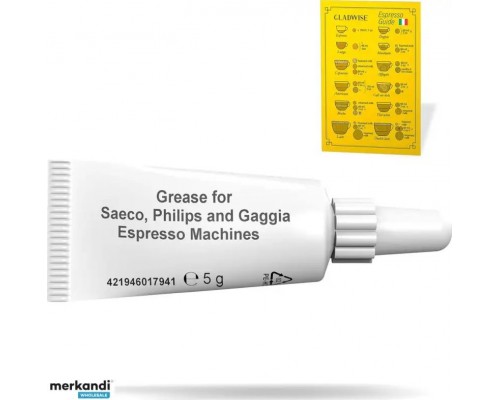 Saeco coffee machine's maintenance grease