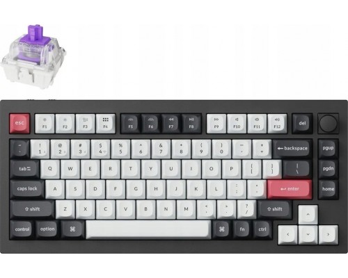 Keychron Q1 HE QMK Gateron Double-Rail Magnetic Nebula (Q1H-M1)