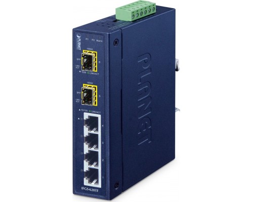 PLANET IFGS-620TF     Fast Ethernet (10/100) Blue