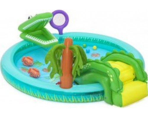 Bestway 53166 Water Playground Crocodile Bay 2.24m x 1.81m x 72cm
