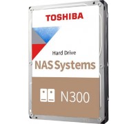 Toshiba HDD NAS N300 16TB CMR, 3.5'', 512MB, 7200RPM, SATA, TBW: 180