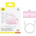OS-Baseus Compact IP 5000mAh 20W (Pink)