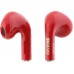 TWS Guess Glossy Effect Printed Classic Logo & Charm Red Headphones