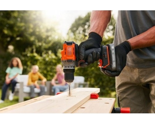 Black&Decker Akku-Bohrschrauber 18V. ohne Akku BCD382XN