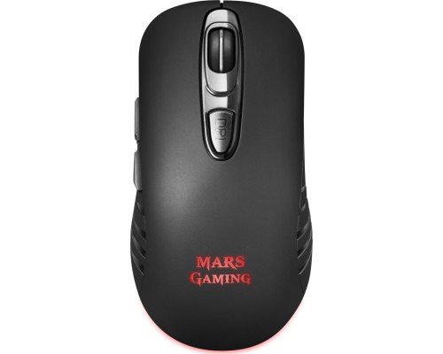 Mars Gaming MMW2 Wireless Gaming Mouse with Additional Buttons / RGB / 3200 DPI