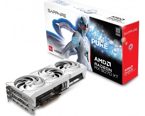 Sapphire Pure Radeon RX 9070 XT 16GB GDDR6 (11348-02-20G)