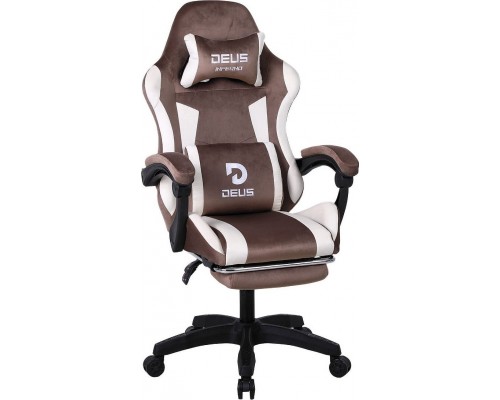 DEUS INFERNO Brown Tkanina with footrest, regulacja oparcia
