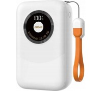 Dudao K21 Mini 10000mAh 22.5W USB-A / USB-C - beżowy