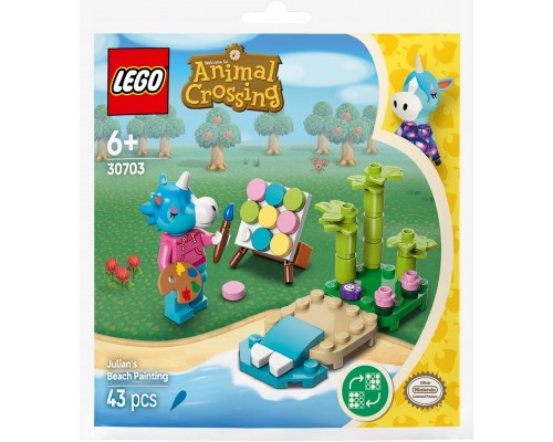LEGO Animal Crossing Džulians un Plazova izskats (30703)