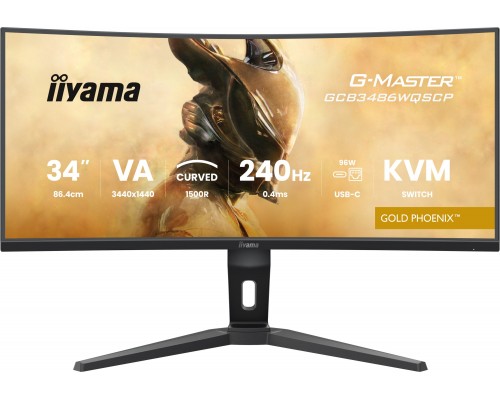 iiyama G-Master GCB3486WQSCP-B1 Gold Phoenix