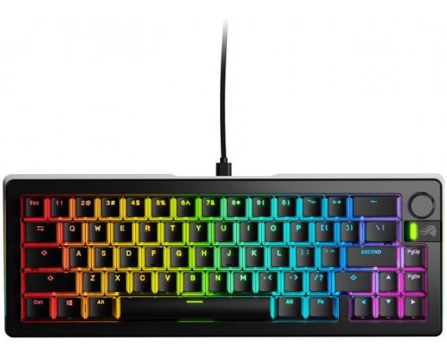 Glorious GMMK 3 Pro 65 % Custom Gaming-  Pre-Built, ANSI (US), Fox Switches, Black