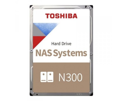 Toshiba Toshiba N300 HDWG62CUZSVA 22TB 3,5" 7200 512MB SATA III NAS BULK