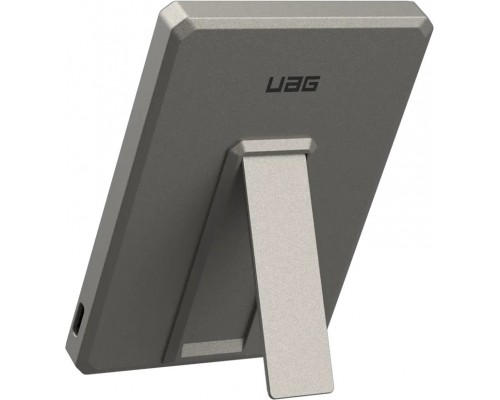 UAG Ultra Slim 5K -  5000 mAh  podstawką,  kompatybilny  MagSafe,  (titanium)