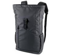 TROIKA Roll Top Rucksack TROIKA BLACK ROLL TOP