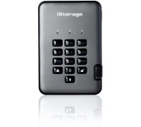 iStorage diskAshur PRO2 2 TB USB Typu-A 3.2 Gen 1 (3.1 Gen 1) Black, Graphite