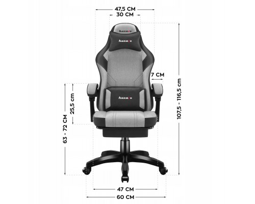 Huzaro Force 3.7 Gray