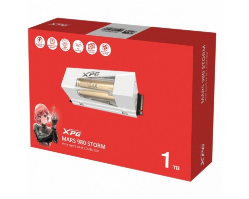 SSD ADATA XPG Mars 980 Storm 1TB M.2 2280 PCI-E x4 Gen5 NVMe (SMAR-980S-1TCI)