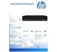 hp inc. Komputer Mini Pro 260 G9 i5-1335U 512GB/16GB/W11P      998L4ET