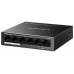 MERCUSYS switch MS106P (6x100Mb/s,4xPoE+,67W,fanless)