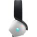Alienware Tri-Mode Wireless Gaming Headset AW725H - Headset - ohrumschliessend - Bluetooth / 2,4 GHz Funkfrequenz - kabellos, kabelgebunden - 3,5 mm Stecker - Lunar Light