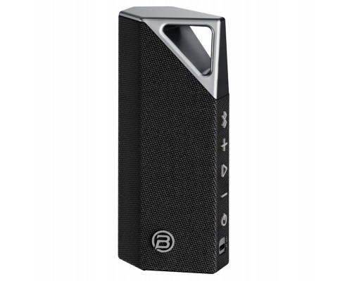 BUGANI Brief - black silver - Portable głośnik Bluetooth