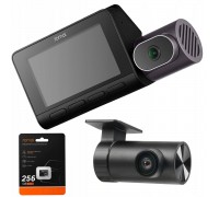 70mai T800 4K + kamera rear RC24 HDR + SD 256GB