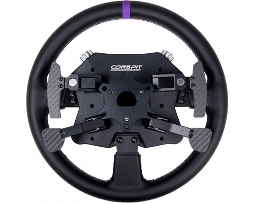 CONSPIT 310 APEX Kierownica, ARGB, 2,99”-Display, Dual-Paddles - black, 310mm