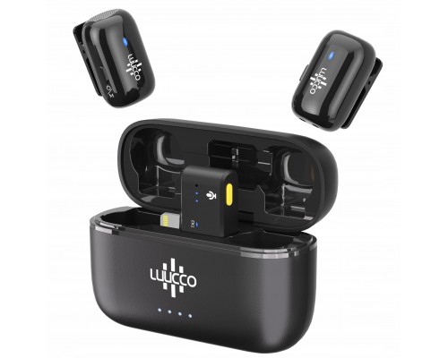 Luucco MiniPods K2 Lightning Black 2 pcs. + case (SB11225)