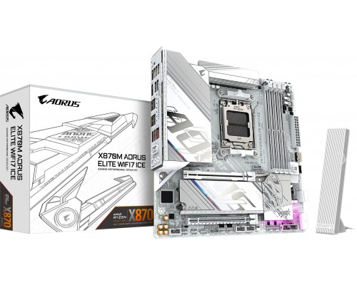 AMD X870 Gigabyte X870M AORUS ELITE WIFI7 ICE